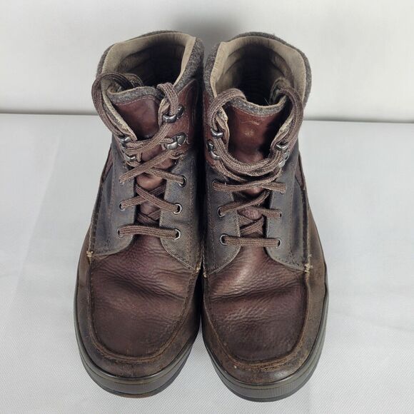 Sorel Kingston Chukka Boot Mens 11.5 Brown Waterproof Leather Casual Work Hiking - Picture 3 of 14